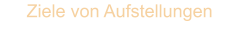 Ziele von Aufstellungen